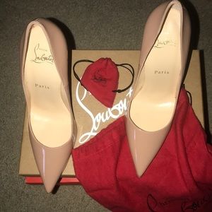 Christian Louboutin Patent Learher